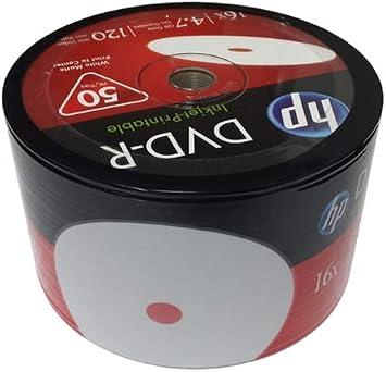 Delicoco Dvd-R 4.7Gb Printable Dvd-R 4.7 Gb Printable 50 Adet Dvd-R Hp 4,7 Gb 16 X   Y zey Beyaz Bask  Inkjet Yaz c
