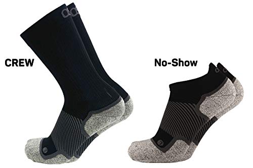 Orthosleeve Unisex-Adult Diabetic And Neuropathy Non-Binding Wellness Socks - Wc4 Improves Circulation And Helps With Edema, 3 Pc, White No-Show, 2X-Large (3 Pair) #TOP5