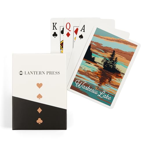 Baraja Póker 52 Cartas Waskesiu Lake, Canadá