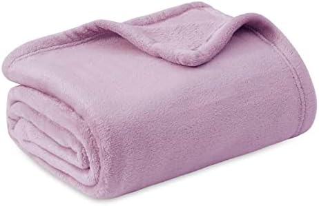 BEDSURE Kuscheldecke Flauschig Decke Fleecedecke - 130x150cm, Lilla | Weich Wohndecke, Wohn- & Kuscheldecken Sofa überwurfdecke, Tagesdecke, Sofadecke, Couch Blanket, Geschenke für