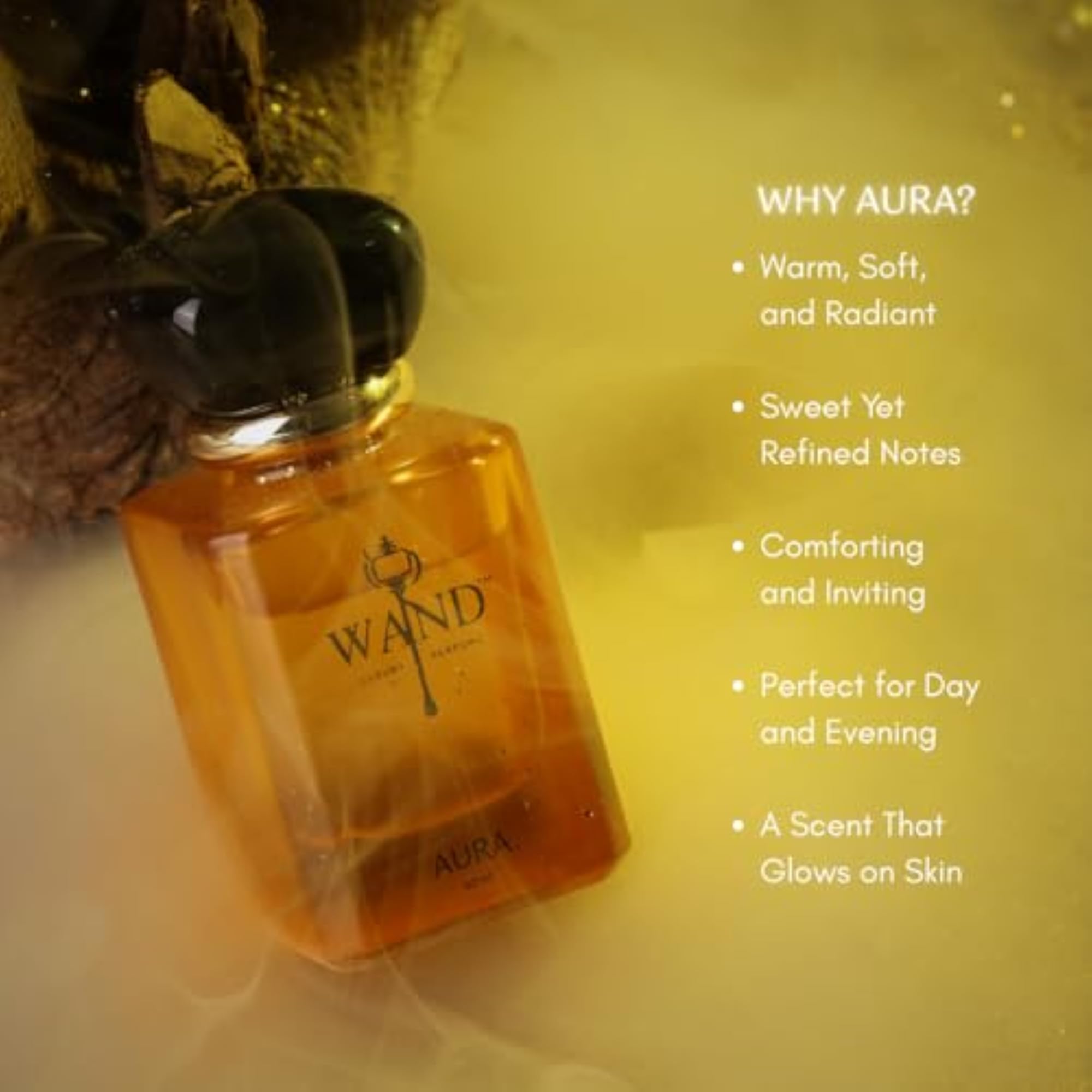 Aura Extrait de Parfum, Gold, 50ml