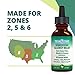 TexaClear Natural Allergy Relief Drops Homeopathic, Non-Drowsy, Safe, Effective Remedy - Over 100 Extracts from Trees, Weeds & Grasses + Drainage Remedies, Made for Texas & Zones 2,5,6-1oz
