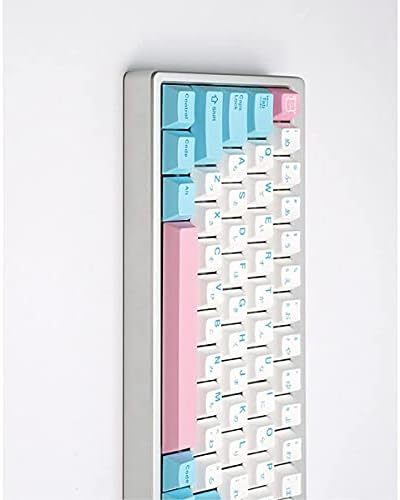 Keycap 141 Keys PBT DYE-SUB Cherry Profile Japanese White Blue Milk Cover Keycaps for GH60/GK64/RK987 RK61/ Mechanical Gaming Keyboard