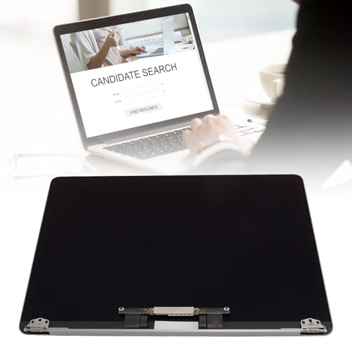 Reemplazo de Pantalla para Retina 13in M1 2020 A-2337 EMC3598 MGN63 MGN93 MGND3 MGN73 MGNA3 MGNE3 2560x1600 Conjunto de Pantalla LED LCD Completo, Gris Espacial