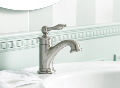 Danze D236010BN Prince Single Handle Lavatory Faucet, Brushed Nickel - Thumbnail 2