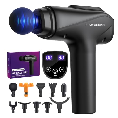 Image of Bemkia Massage Gun Deep Tissue Muscle Percussion Massager 30 Speeds