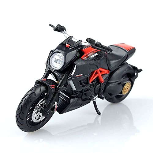 Ducati Diavel Carbon Edition Model By Maisto 1:18Th Scale Black #TOP1