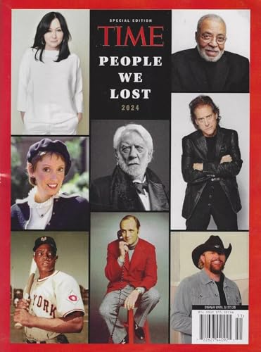  TIME Magazine Special Edition December 2024 : People We Lost