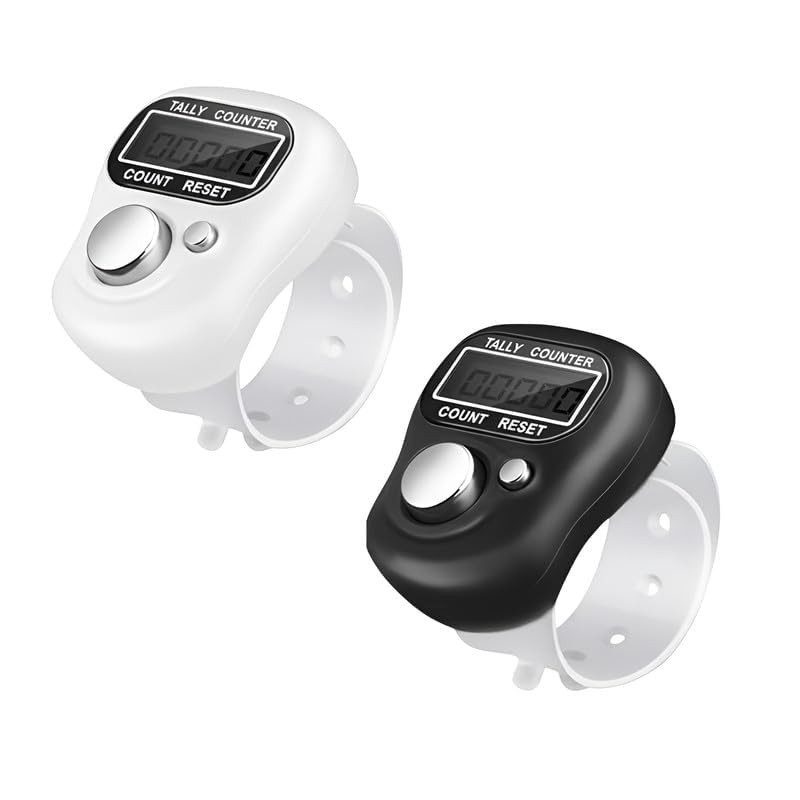 Digital Finger Tally Counter Multicolor – Hand Counter for Jap, Fitness, and Sports