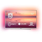 Philips Ambilight 43PUS6814/12 108 cm (43 Zoll) Smart TV mit Alexa-Integration (4K UHD, HDR...