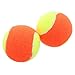 TOYMYTOY 2個 軟式 無圧 用テニスボール 弾力トレーニングボール 屋内外対応 ユース向け運動促進 ハンドアイコーディネーション強化