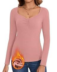 Rushed Heart Neck-pink