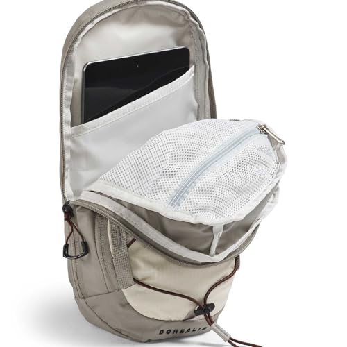 The North Face Borealis Sling Bag - Crossbody Bag, Water Repellent, Adjustable Strap, Multiple Compartments, Desert Stone/Stone Slab/Ember Soil, One Size by The North Face - Image 3