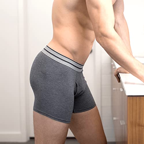 Mr. Davis Men's Standard Cut Boxer Brief Underwear - 3 Pack4