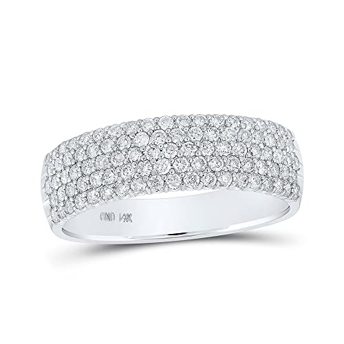 FB JEWELS 3/4 Cttw Pave Band