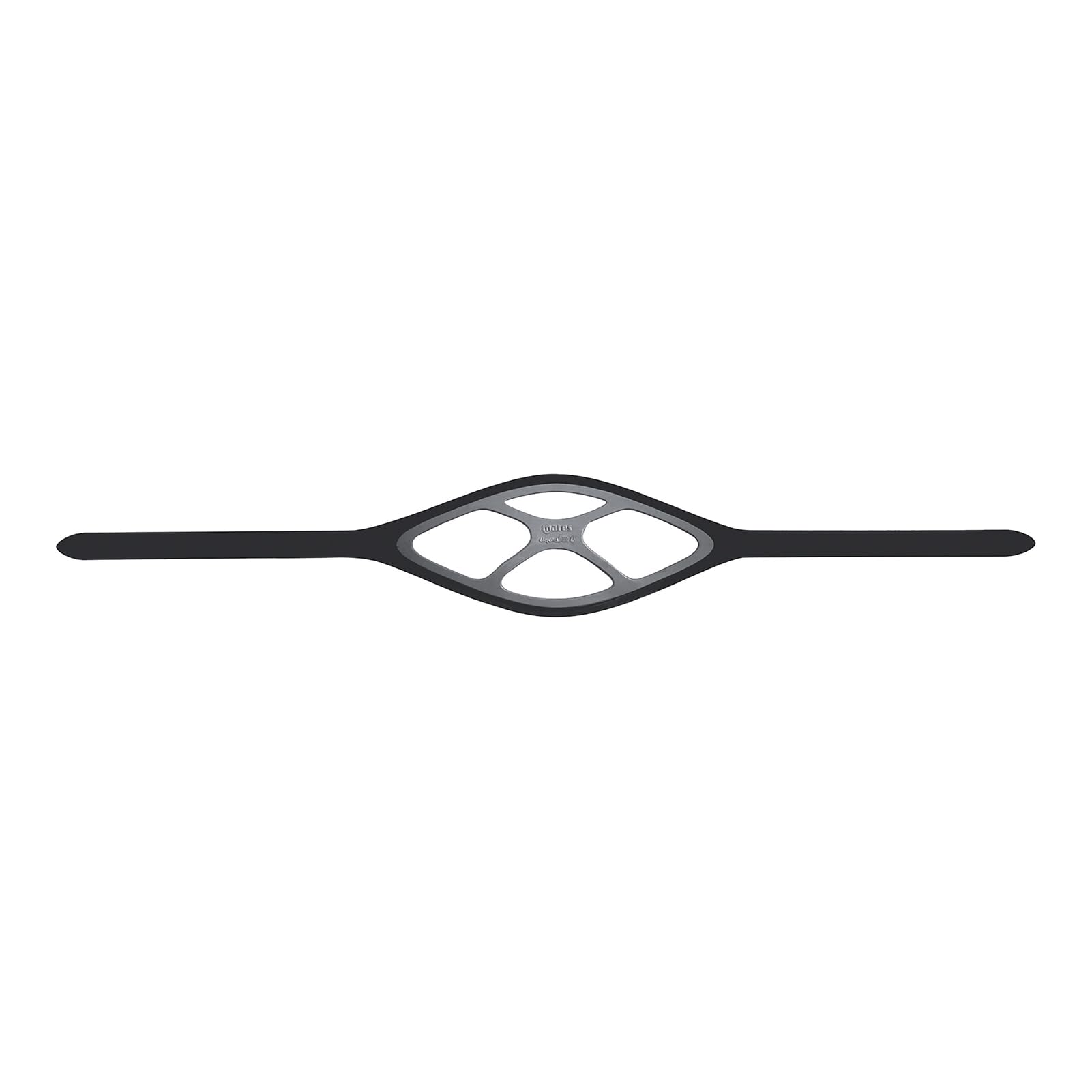 Mares Mask Strap Liquid Skin Glasses Belt - Black/Black