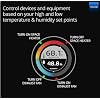 YoLink X3 Version Temperature & Humidity Sensor, Supports App Real-Time Data Refresh, Alexa, IFTTT, Home Assistant Integration - YoLink Hub Required