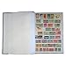 Supersafe Stamp Album Stockbook 8 Double Sided White Pages with Glassine Interleaves Blue Cover W 4/8