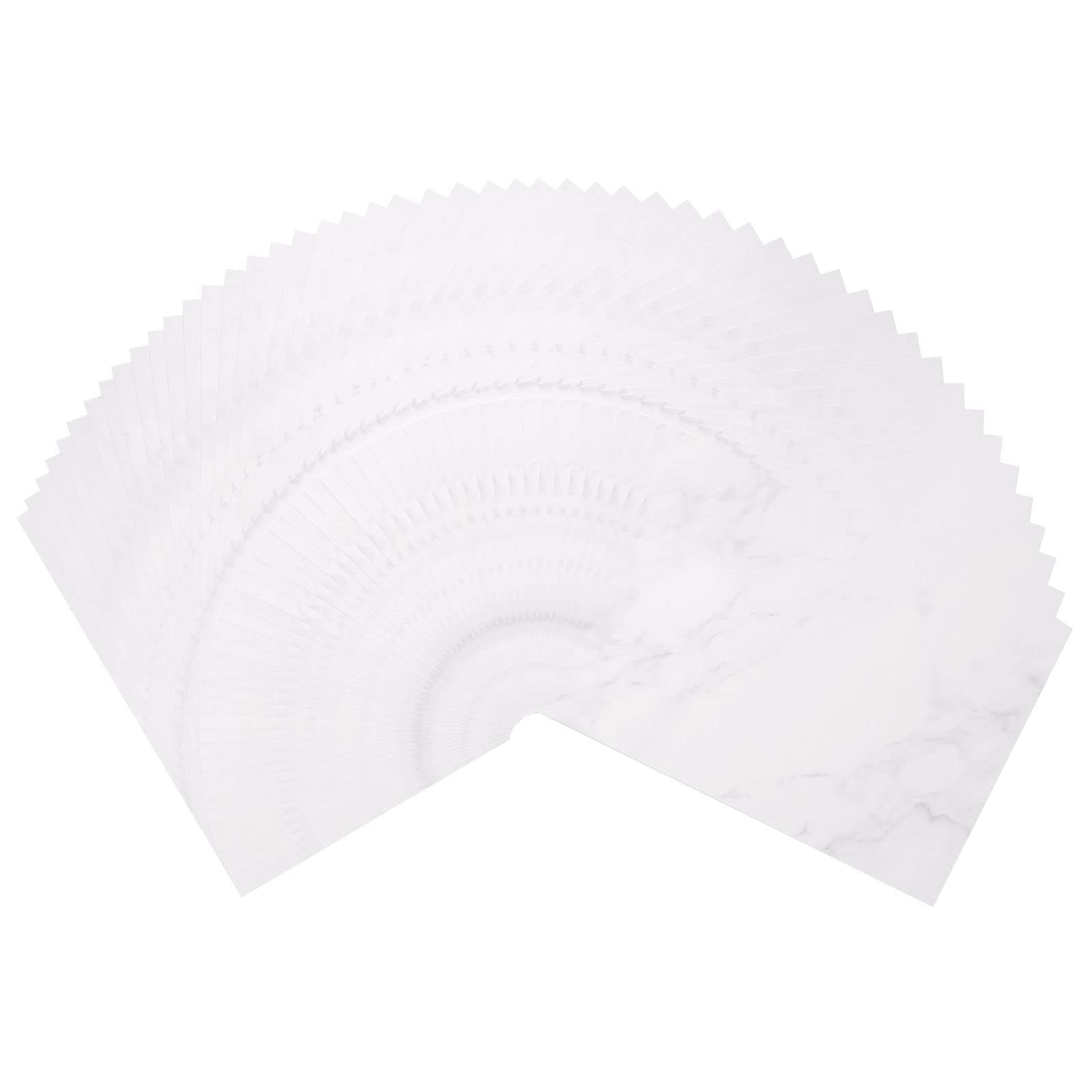 Florence Marble Cardstock - 50 Sheets - A4 - Certificate Paper - White - Parchment Paper for Writing and Craft - 200 GSM - Marble Coloured Card for Scrapbooking, Greeting Cards and Crafts - Image 3