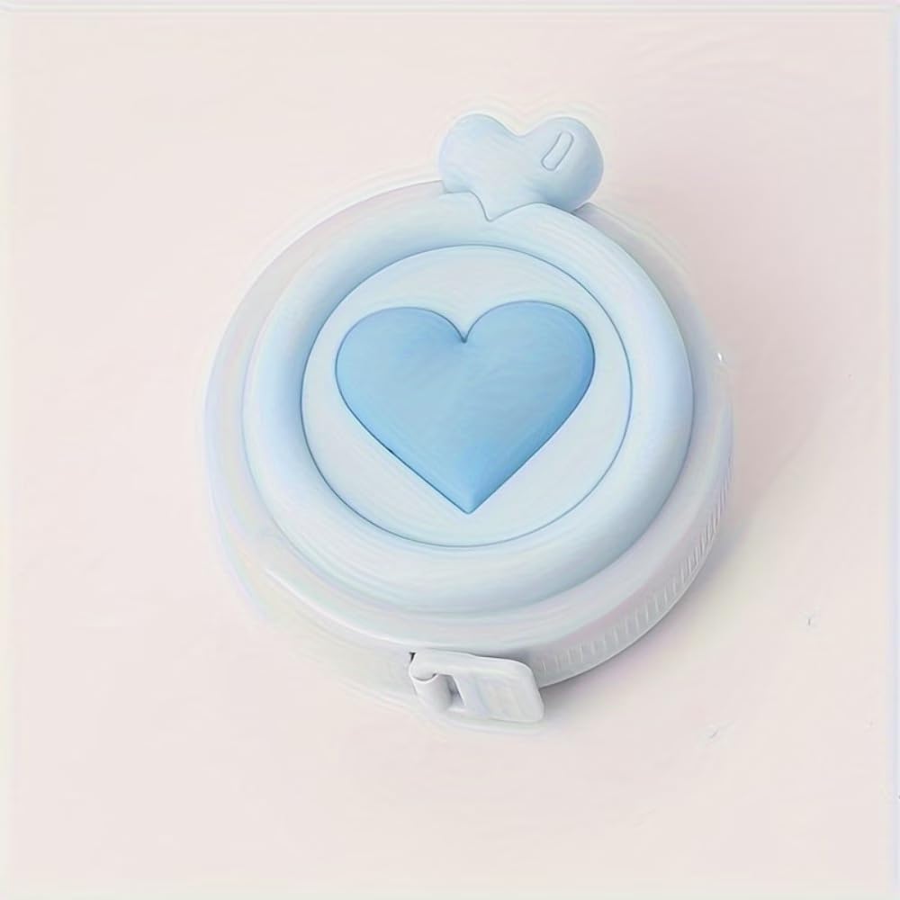 5 Colors Randomly Send 1 mini Tape Measure, Suitable for Body Measurement, Sewing, Handmade, Portable Tailor Size Measuring Instrument Valentine's Day Birthday Gift