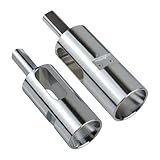 2Pcs 9 Gauge +11 Gauge Drill Chuck Tool, Twist Ties Tool, Wire Easy Twist Tool, Wire Twisting Tool For Drill Twisted Fence Tool for Fixing Chain Link Fence and Loop Fences