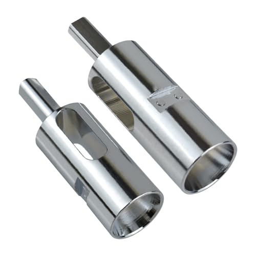 For EZ Twist Fence Wire Tie Tool Kit – 9 Gauge & 11 Gauge Drill Chuck Chain Link Fence Twister Tools Compatible with 3/8”Power Drills, Easy Twist Fence Ties Tool for Chain Link Wire