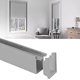 Bandes lumineuses découpables : les panneaux lumineux en forme de U de 1,27 x 3,81 cm sont disponibles en plusieurs longueurs. Les bloqueurs de lumière pour stores peuvent être facilement coupés avec une scie à métaux pour s'adapter à différentes tailles de stores occultants pour une occultation 100 %