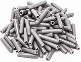 LUTER 100 pieces Dishwasher Rack Tine Prong Repair End Cover Caps Tip Caps Repair Tip Tine Kit Antirust?Gray