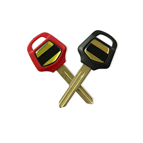 Hunter-Bike Uncut Blade Blank Key Shell for Honda Goldwing 1800 GL1800 2001 2002 2003 2004 2005 2006 2007 2008 2009 2010 2011 2012 2013 2014 2015