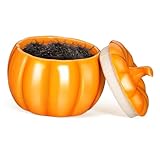 Pot de rangement en céramique : avec un processus de polissage minutieux, le pot en céramique a une surface lisse avec une bonne brillance, pot scellé en céramique