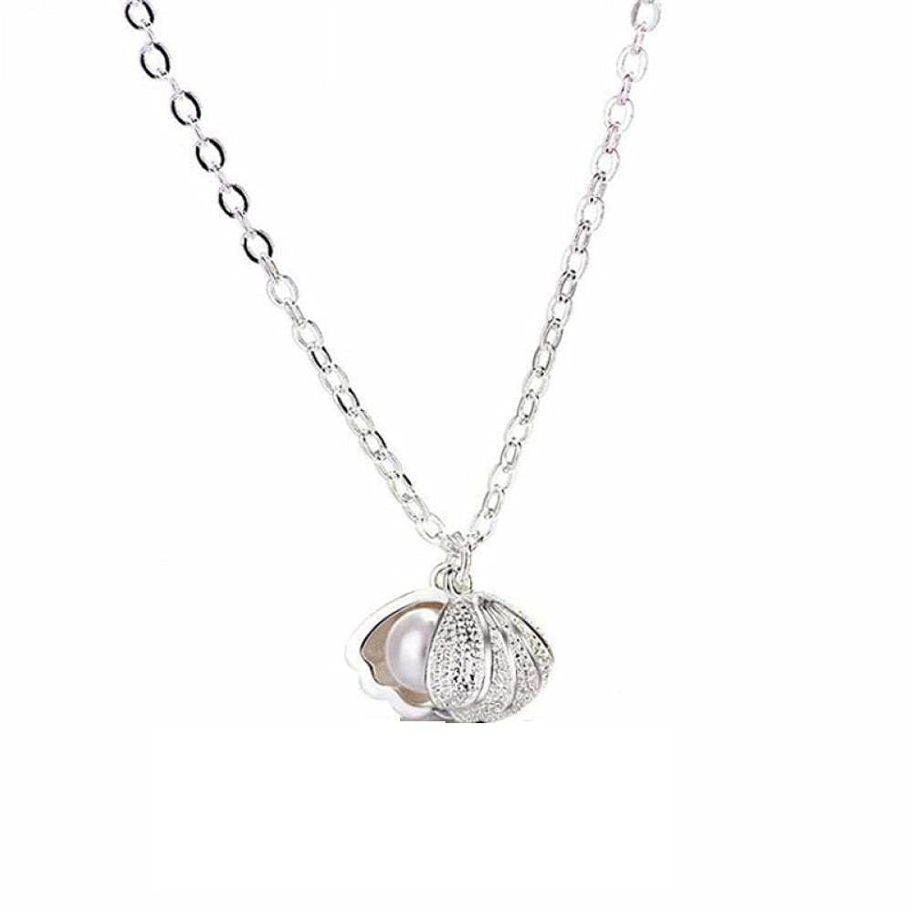 Collier de coquillages et perles ajustable qui ne noircit pas