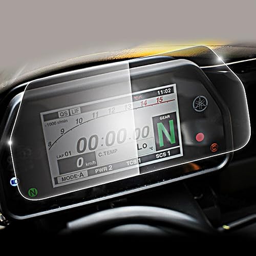 Protecteur d'écran moto anti-rayures pour éviter les reflets sur R1M - 7