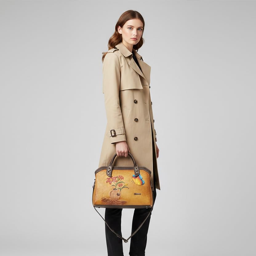 Sac à main en cuir Zerimar - Excellence des matières et finitions d'exception