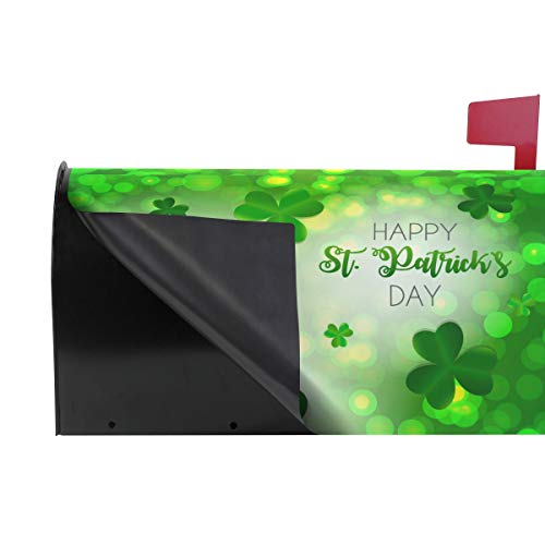 image for Wamika Happy Irish St. Patrick's Day Mailbox Cover Magnetic Standard S