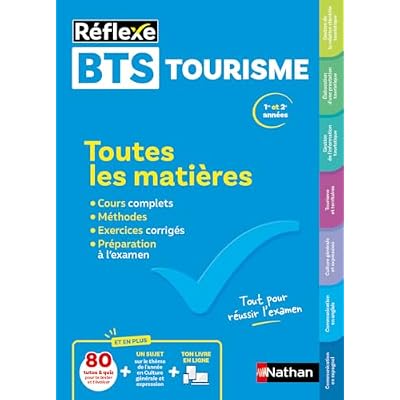 Toutes les mati&egrave;res BTS Tourisme - R&eacute;flexe - N&deg; 17