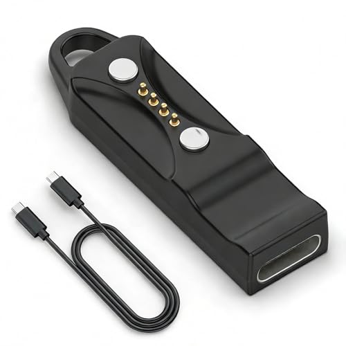 Image of BLIKEJIN Fast Charging Adapter, Compatible with Polar Loop, Vantage M3/V3, Grit X2/X2 Pro, Ignite 3, Pacer/Pacer Pro (1 USB-C to USB-C Cable)