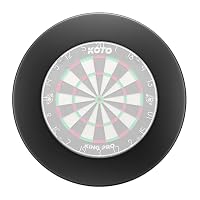 KOTO darts – KOTO - Dartscheibe Surround Schwarz, Dartscheibengröße, Dart