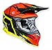 Produktbild Just 1 J39 Poseidon Motorradhelm, Black Yellow Fluo Red, L
