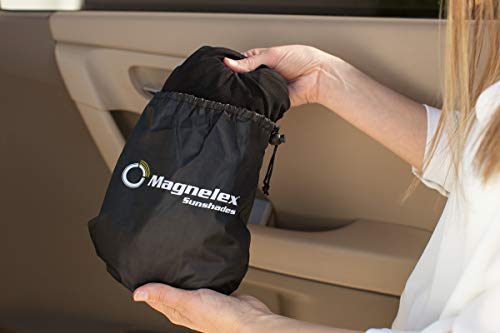Magnelex Sock Style Car Window Shades For Baby – Block Sun Rays To Keep Passengers, Pets And Car Interior Cool And Comfortable – Elasticized Universal Mesh Car Shades Fit Most Vehicles (2 Pack) #TOP6