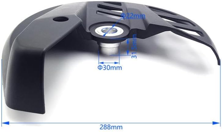 Motorcycle Front Brake Disc Guard Protector 2023 With 22mm Bore Mounting Kit Compatible With SX SXF XC XCF 125 250 300 350 450