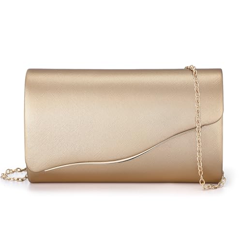 Image of Clutch Purses for Women Evening Bag Faux Suede Formal Party Wedding Cocktail Prom