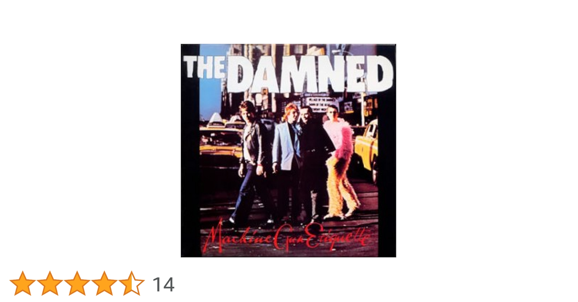 THE DAMNED ￼マシンガン・エチケット帯付き国内見本盤プロモLP Amazon.co.jp: マシンガン・エチケット: ミュージック