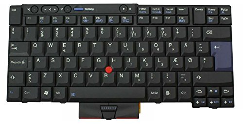 Preisvergleich Produktbild Lenovo 45 N2220 Tastatur Notebook-Ersatzteil Komponente für Notebook / Notebook, Tastatur, IBM, schwarz, ThinkPad T410 / T420, Dänisch