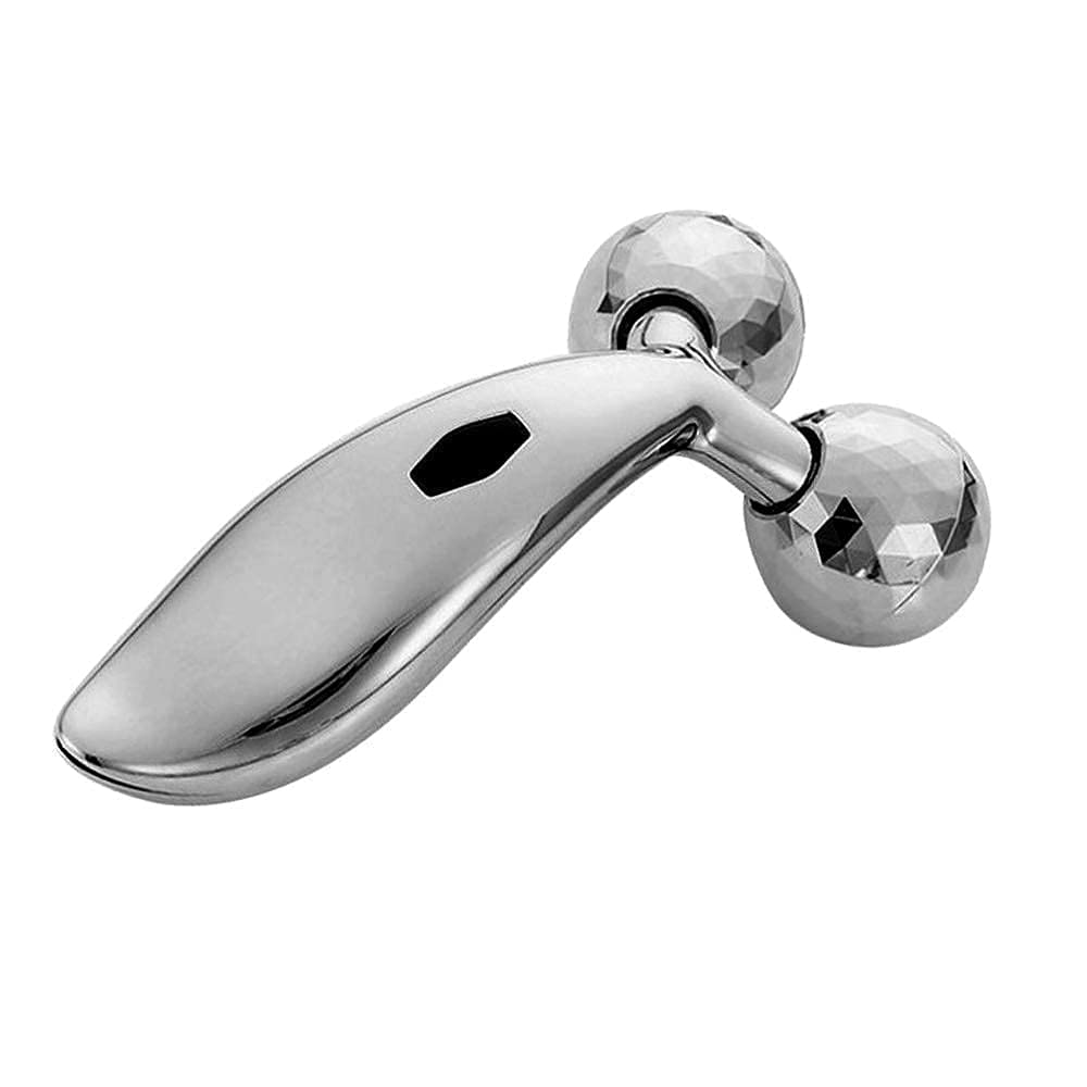 3D Manual Face Roller Massager, 360 Degree Rotating Dual Ball Facial & Body Massage Tool for Women and Men, Jawline, Neck, Arms, Relaxation & Daily Skin Care-image-45