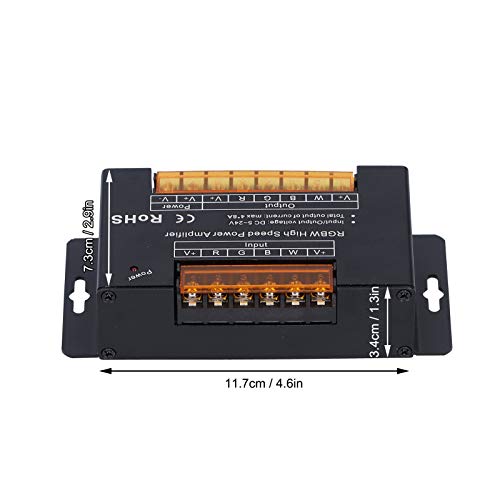 Shipenophy Amplificador de sinal de LED resistente, amplificador de sinal de luz, controlador de fit