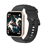 Cloudpoem スマートウォッチ iPhone対応 アンドロイド対応 通話機能付き 1.85インチ画面 腕時計 歩数計 Smart Watch 着信電話通知 IP68防水 アラーム タイマー ストップウォッチ 天気予報 100+種類運動モード 技適認証取得済