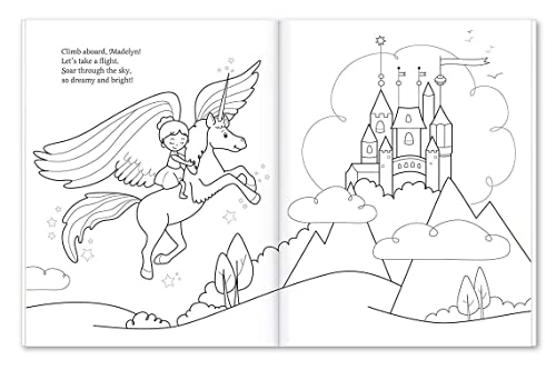 Personalized Coloring & Activity Book for Kids - I See Me! (Princess) - Thumbnail 3