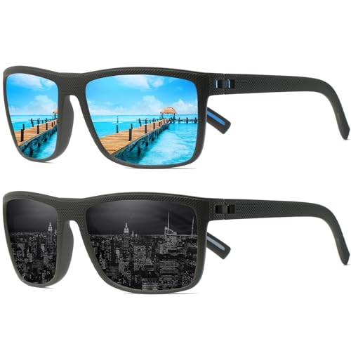Perfectmiaoxuan Gafas de sol Piloto TR90