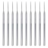 10 Pcs Clay Needle Tools, Stainless Steel Ceramic Detail Tools, Clay Modeling Sculpture Pro Needle for Polymer Clay Pottery Sculpting Tool