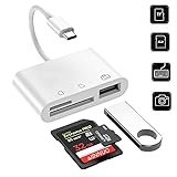Transmisión de alta velocidad: utiliza la interfaz USB 3.0 para transferir rápidamente fotos y vídeos entre dos dispositivos con una velocidad de transmisión de 25 MB/s. No importa cuándo y dónde, puedes compartir fotos y vídeos con amigos a través del teléfono en cuestión de segundos.